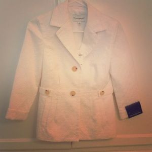 Banana Republic White Jacket- BRAND NEW